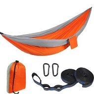 Detailed information about the product Camping Hammock Double and Single Portable Hammocks with 2 Tree Straps 270x140cm