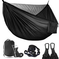 Detailed information about the product Camping Hammock,Lightweight Double Hammock,Hold Up to 772lbs,Portable Hammocks for Indoor,Outdoor,Hiking,Camping,Backpacking,Travel,Backyard,Beachï¼ˆBlackï¼‰