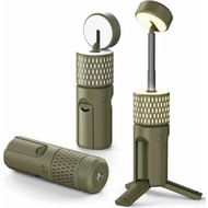 Detailed information about the product Camping Light Telescopic IPX54 Waterproof Collapsible Adjustable Camping Lantern for Emergency,Hiking,Camping Essentials,Telescopic Flashlight (Green)