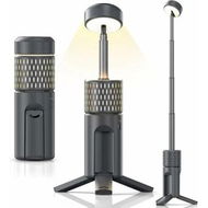Detailed information about the product Camping Light Telescopic IPX54 Waterproof Collapsible Adjustable Camping Lantern for Emergency,Hiking,Camping Essentials,Telescopic Flashlight (Grey)