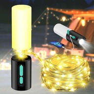 Detailed information about the product Camping String Lights Camping Lantern with String Light 10 Meters,USB Rechargeable Flashlights for Emergency, Camping, Hiking