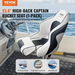 Captain Bucket Seat Boat Seat Flip Up Boat Seat with Thickened Sponge Padding Flip-up Bolster Boat Captain Chair Canoe 1-Piece. Available at Crazy Sales for $519.95