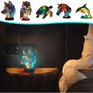 Detailed information about the product Captivating Rooster Table Lamp: A Touch of Art Deco Charm