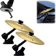 Detailed information about the product Car Drum Cymbal Air Vent,Fun Music Gadget,Easy Install on Dashboards Vents,Crisp Metallic Sound Quirky Gift for Road Trips Music Lovers Gold 2Pack