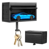 Detailed information about the product Car Garage Key Holder, Car Key Holder for Wall, Small Toy Cars Garage Key Holders with Opening Door