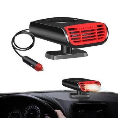 Car Heater, Portable Heater for Car, 12V 150W 2-in-1 Fast Heating & Cooling Fans for Fast Heating Defrost Defogger and Automobile Windscreen Fan