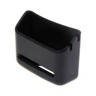 Detailed information about the product Car Interior Soft Plastic Pillar Pocket Storage And Cellphone Holder - Black