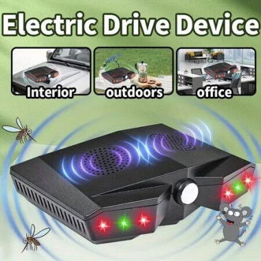 Car Martor Repellent Mouse Repellent with Ultrasonic Replacement Without Removal Mobile Anti Rodent for Engine Rodent Protection,2 Pack