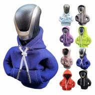 Detailed information about the product Car Shift Knob Hoodie,Funny Gear Shift Knob Shirt Sweater,Winter Warm Shift Knob Cover Sweater Shirt,Automotive Interior Novelty Accessories Decorations (Blue)