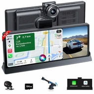 Detailed information about the product Car Tablet Pro Max 10.26In Car Play Screen Designed for Apple & Android Touchscreen Portable CarPlay Screen with Dash Cam GPS Navigation