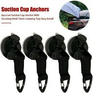 Detailed information about the product Car Tent Suction Cup Hook 4pcs Per Set Suction Cup Hook For Camping Travel