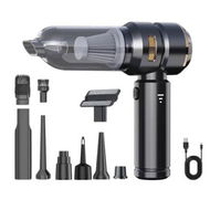 Detailed information about the product Car Vacuum Cleaner Cordless,16000PA Portable Car Vacuums 4 in 1 Compressed Air Duster & Blower HandHeld Vacuum with Brushless Motor for Cars Home(Black)