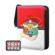 Detailed information about the product Card Binder for Pokemon Cards, 4-Pocket Portable Card Collector Album Holder Book Fits 400 Cards with 50 Removable Sleeves