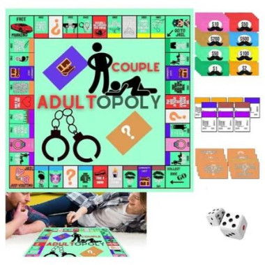 Card Board Game For Couples, Monopoly Games For Couples, Card Game For Date Night Ideas