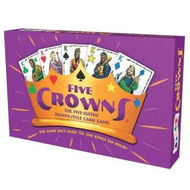 Detailed information about the product Card Game Five Crowns Purple Family Night Fun Strategy Classic Deck Multiplayer Party Entertainment Travel Trip Portable Party Gift