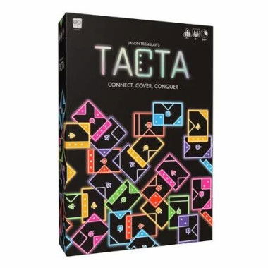 Card Game Where Every Card Counts Fast-Paced Strategic Shape TACTA Matching Party Game for 2+ Players Christmas Gift