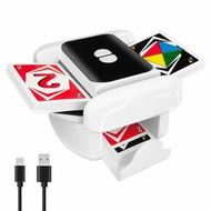 Detailed information about the product Card Shuffler Automatic Card Shuffler Rechargeable Low Noise Portable Card Shuffler 1-2 Decks for Poker UNO Blackjack Skip-Bo Phase 10