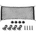 Cargo Net Heavy Duty Adjustable Elastic Trunk Storage Net With Hooks For SUVs Cars Trucks 43.3 x 15.8 Inch. Available at Crazy Sales for $20.99
