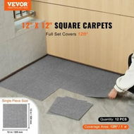 Detailed information about the product Carpet Tiles Peel and Stick 12x 12 Squares Self Adhesive Carpet Floor Tile Soft Padded Carpet Tiles Easy Install DIY for Bedroom Living Room Indoor Outdoor