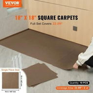 Detailed information about the product Carpet Tiles Peel and Stick 18x Squares Self Adhesive Carpet Floor Tile Soft Padded Carpet Tiles Easy Install DIY for Bedroom Living Room Indoor Outdoor