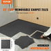 Carpet Tiles Reusable 20'x 20' Carpet Squares With Padding Attached Soft Padded Carpet Tiles Easy Install DIY for Bedroom Living Room Indoor Outdoor. Available at Crazy Sales for $119.95