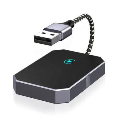 CarPlay Adapter, Convert OEM Wired to Car Play Dongle Fit for Cars 2015 Plug for Apple iPhone iOS 10 Plug, Plug and Play