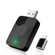 Detailed information about the product CarPlay Adapter, Convert Wired to CarPlay Dongle, 2 in 1 Mini Size CarPlay and Android Auto, 5Ghz WiFi Fast Auto Connect