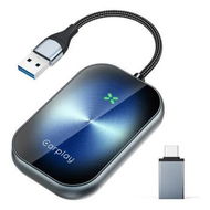 Detailed information about the product CarPlay Adapter for iPhone, Convert Wired to Car Play Dongle, Plug and Play for Cars for iOS 10+ and Android 10+ , Blue