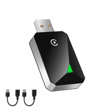 CarPlay Wireless Adapter Plug and Play, Compatible with iPhone iOS 10+,Cars with Wired CarPlay