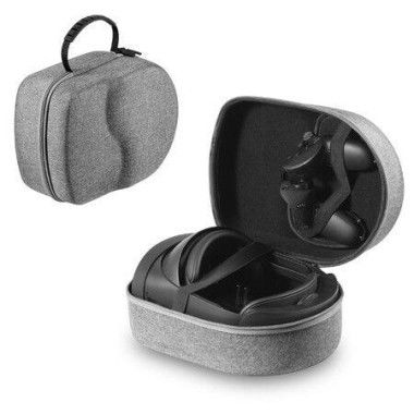 Carry Case For Oculus Quest 2/Meta Quest 2 VR Glasses Double Layer Easy Storage Box And Hand Carrying Bag Virtual Reality Device Unit.