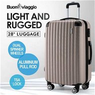 Detailed information about the product Carry On Suitcase Hard Shell Luggage Travel Baggage Cabin Case Lightweight Travelling Bag 4 Wheel Rolling Trolley TSA Lock 28 Inch