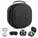 Carrying Case for Meta Quest 3S/Quest 3/Vision Pro, Hard Shell Travel Case Compatible with VR Headset and Other Accessories Black. Available at Crazy Sales for $19.95