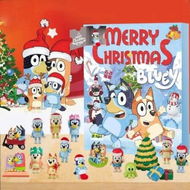 Detailed information about the product Cartoon Puppy Figures Bluey Advent Calendar 24Pcs Cute Doll Christmas Vacation Stocking Stuffer Gifts Kids Festive Surprise