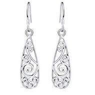 Detailed information about the product Carve Patterns Or Designs On Woodwork Restoring Ancient Ways Drop Earrings Bohem