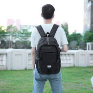 Detailed information about the product Casual Durable Canvas Backpack With USB Port For Men