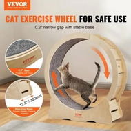 Detailed information about the product Cat Exercise Wheel Large Cat Treadmill Wheel for Indoor Cats 35.8 inch