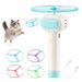 Cat Fetch Toy with Flying Disc Launcher,Rechargeable Large Capacity,5 Disc. Available at Crazy Sales for $9.99