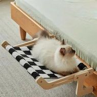 Detailed information about the product Cat Hammock Window Perch Sunbathing Bed Balcony Bedside Sofa Pet Lounging Cosy Resting Durable Comfortable Feline Relaxation