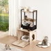 Cat Litter Box Enclosure Litter Box Furniture Hidden 2 Shelves & 2 Baskets. Available at Crazy Sales for $129.97
