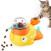 Cat Puzzle Treat Dispenser Toy, Interactive Duck-Shaped Food Slow Feeder for Cats and Small Dogs Enrichment, IQ Training. Available at Crazy Sales for $14.95