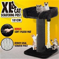 Detailed information about the product Cat Scratching Post Perch Tree Scratcher Pole Play Gym Climbing Tower Pet Furniture Sisal Rope 101cm Tall