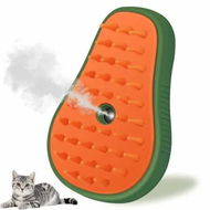 Detailed information about the product Cat Steam Brush, 3 in 1 Cat Steamy Brush, Silicone Massage Grooming Comb, Pet Hair Cleaning Misting Comb for Dogs Cats, Green