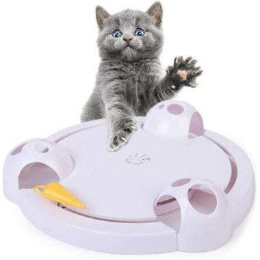 Cat Toy Interactive Automatic Toy For Cat Or Kitten Adjustable Electronic Battery Operated Toy