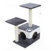 Cat Tree Multi Level Scratcher MONO 69cm GREY. Available at Crazy Sales for $39.96