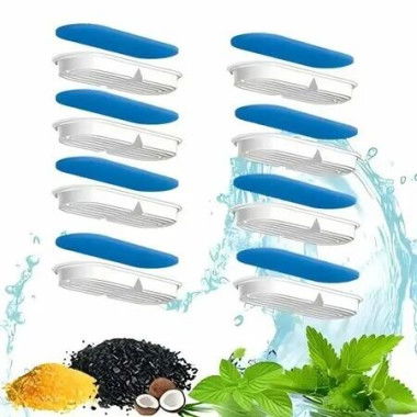 Cat Water Fountain Filter Replacement Pet Drinking System 8 Pieces Compatible FT006 Waterer Drinker