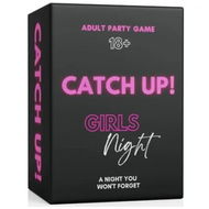 Detailed information about the product Catch Up Girls Night Party Game Spicy Thought Provoking Conversation Starters Fun Entertainment Humor Bachelorette Birthday Party