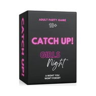 Detailed information about the product Catch UP! Spicy Girls Night Card Game, 18+ Conversation Starters for Women Party and Drinking Game, Bachelorette Party Games, Girls Night in