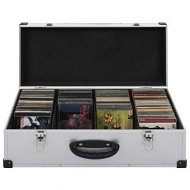 Detailed information about the product CD Case For 80 CDs Aluminium ABS Silver