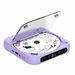 CD Player Portable with Dual Stereo Speakers,Rechargeable Portable CD Player with Bluetooth for Home with Headphones,Support CD/AUX/USB,Purple. Available at Crazy Sales for $49.99