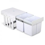 Detailed information about the product Cefito 2x15L Pull Out Bin - White